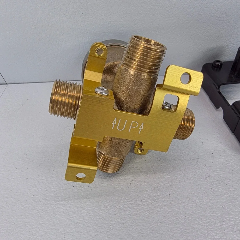 Mixing Rough In Valve Brass Mounting Bracket IPS PEX Universal Connection Delta‎